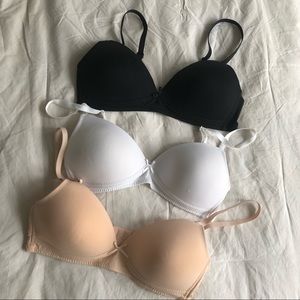 Lot of 3 bras size 34a secret possessions